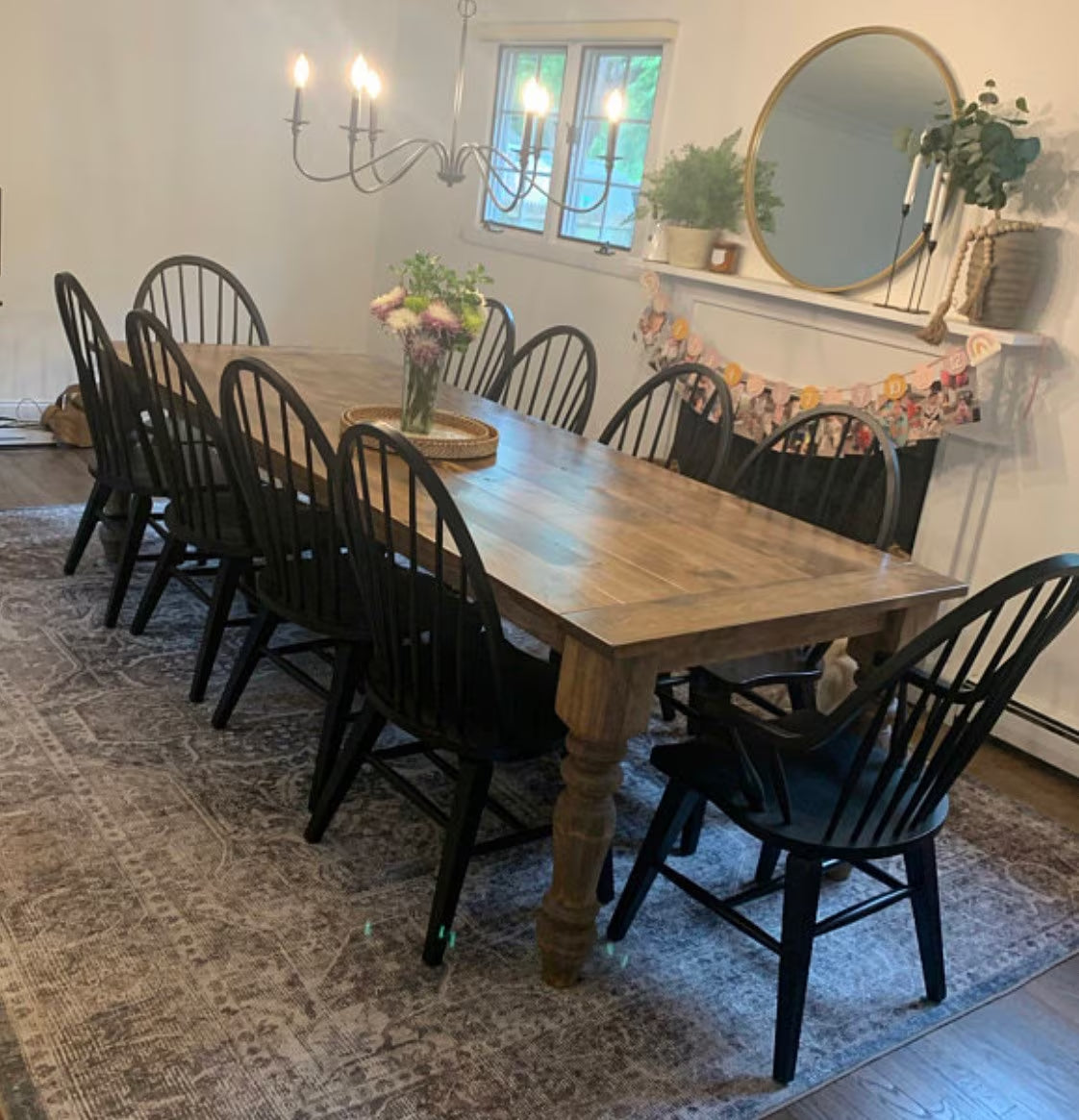 Farmhouse Table, Dining Table, Table in Pine
