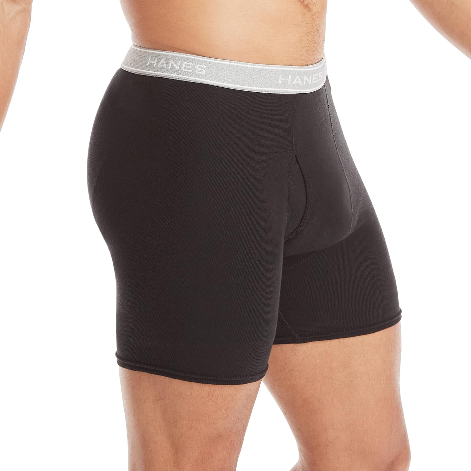 Mens Underwear Boxer Briefs Pack, Cool & Breathable Cotton Moisture-Wicking Underwear for Men, No Ride Up