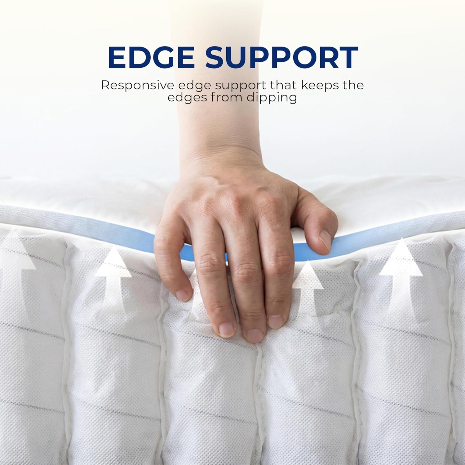 Queen Size Mattress, 12 Inch Hybrid Comfort & Supportive Mattress in a Box, Cooling Gel Memory Foam and Pocket Springs with Pressure Relief, Certipur-Us Certified, Medium Firm