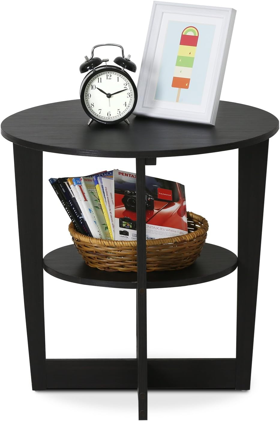 JAYA End Table, One, Walnut