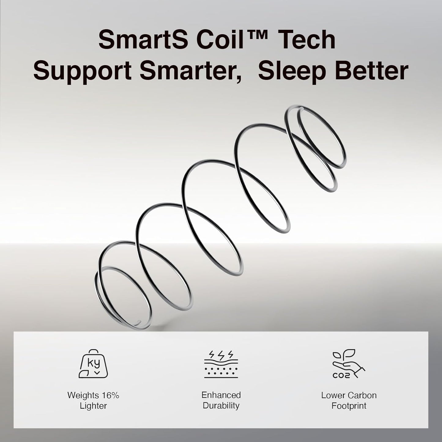 Twin Mattress, 8 Inch Twin Size Mattresses in a Box with Smarts™ Coil for Pressure Relief, Medium Plush Foam and Spring Hybrid Colchones with Certipur-Us Certified for Kid for Kidss