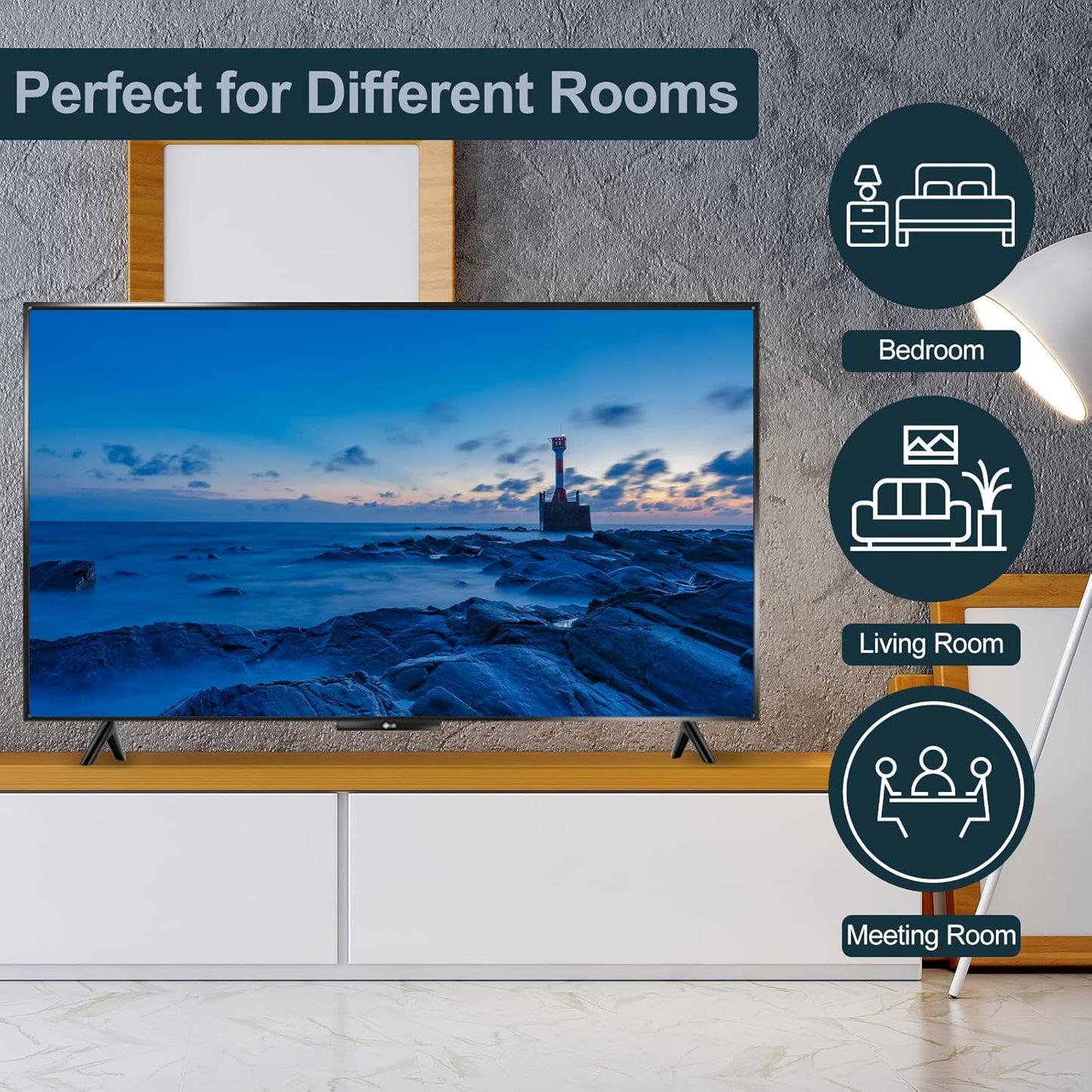 Stand for TCL TV Stand Legs Compatible with Select Models for 28 32 40 43 49 50 55 65 Inch for TCL TV Stand, for 28D2700 32S321 40S325 43S431 43S303 49S423 50S423 50S425 55S525, for TCL Roku TV Legs