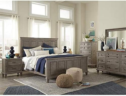 Lancaster Queen Panel Headboard in Dovetail Gray