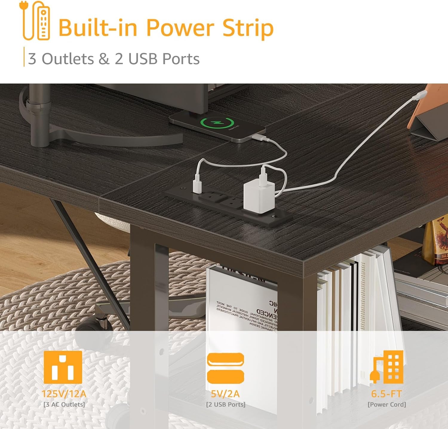 Small L Shaped Gaming Desk with Shelves, 40 Inch Small Corner Computer Gaming Desk for Boys Teens Bedroom, Study Work PC Desks for Home Office Bedroom, Black