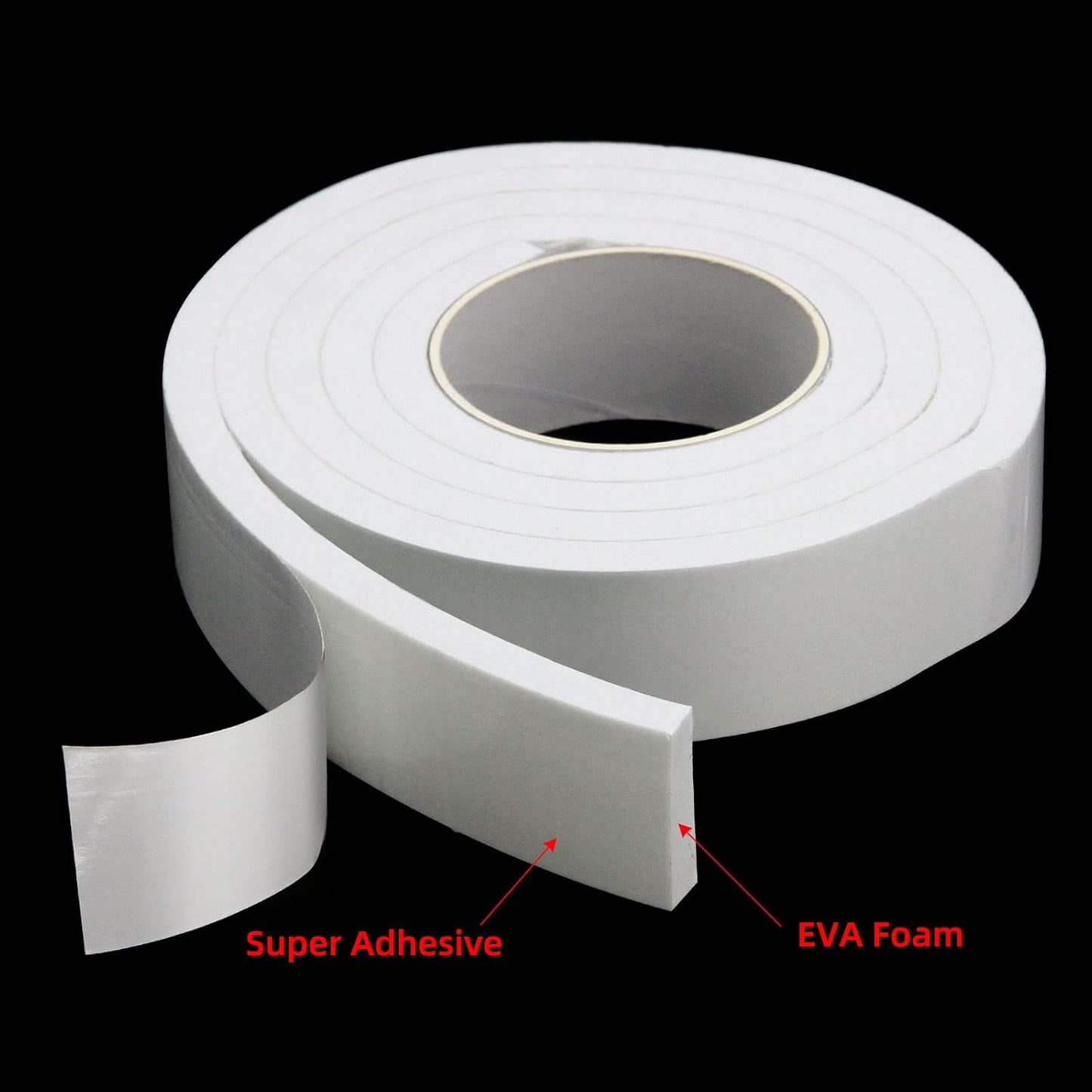 EVA Foam Headboard Stoppers Bed Stopper,Anti-Vibration Soundproof Pads for Bed Frame/Headboard,Double Sides Self Adhesive Furniture Pads