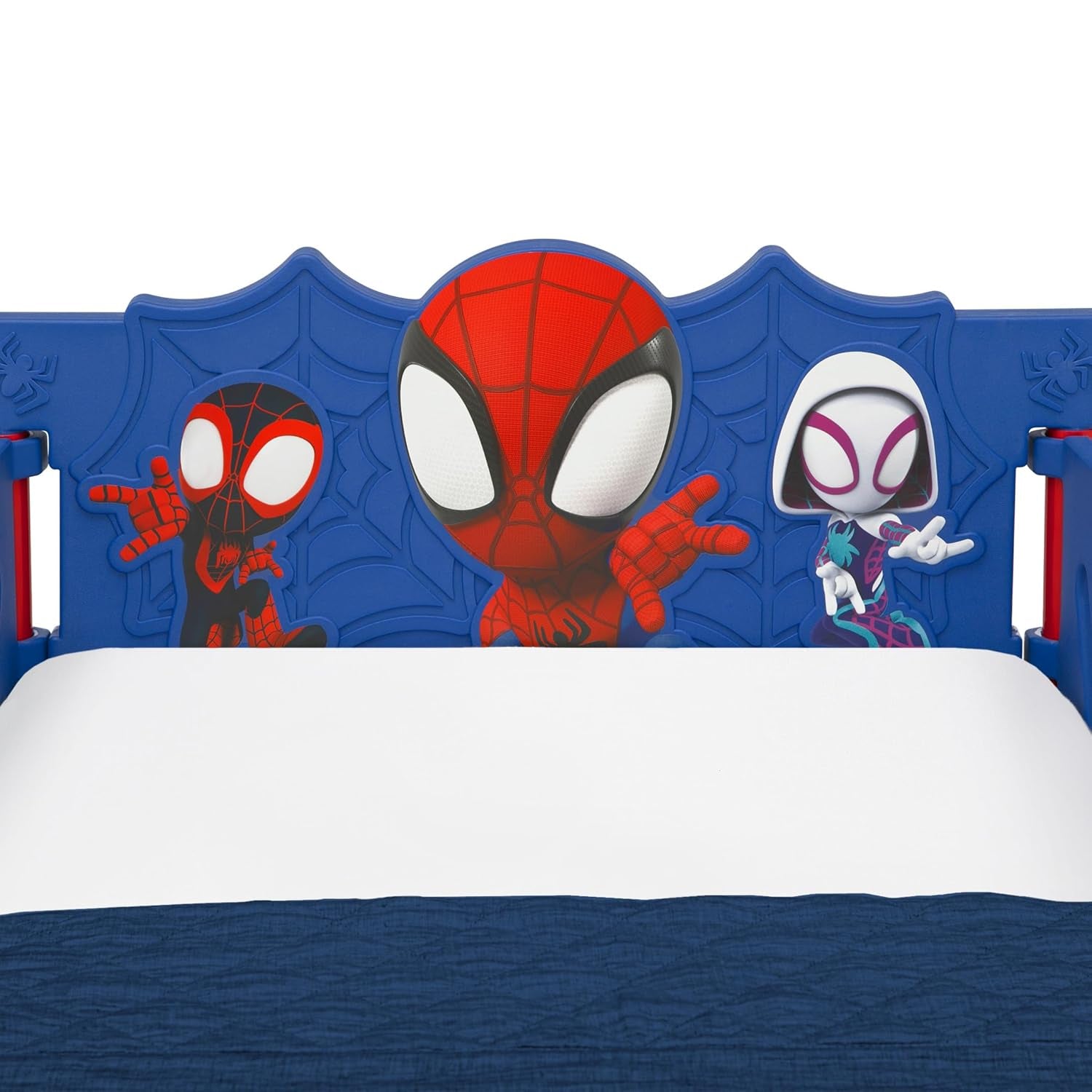 Spidey and His Amazing Friends 3D Toddler Bed, Blue