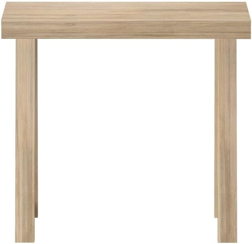 Solid Wood Console Table, 36 Inch, Sofa Table, Narrow Entryway Table for Hallway, behind the Couch, Living Room, Foyer, Easy Assembly, Blonde