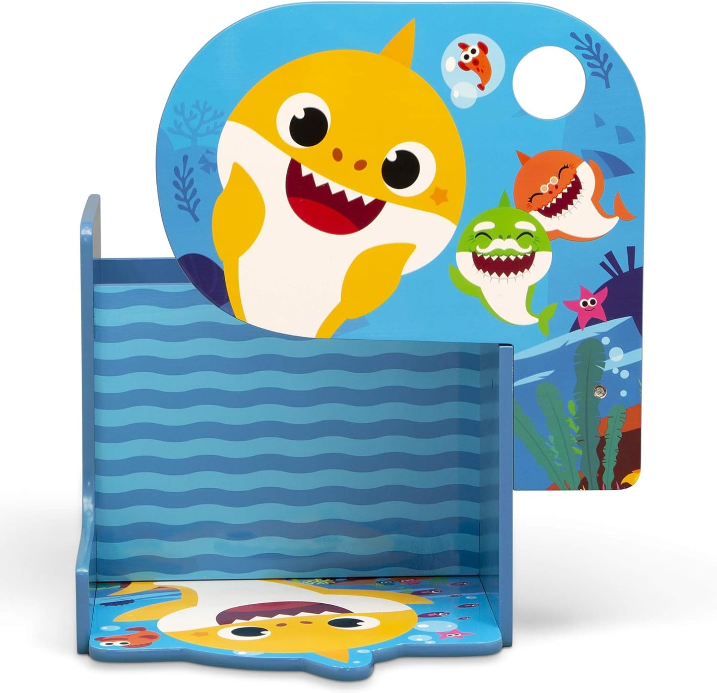 Baby Shark Chair Desk with Storage Bin - Ideal for Arts & Crafts, Snack Time, Homeschooling, Homework & More by