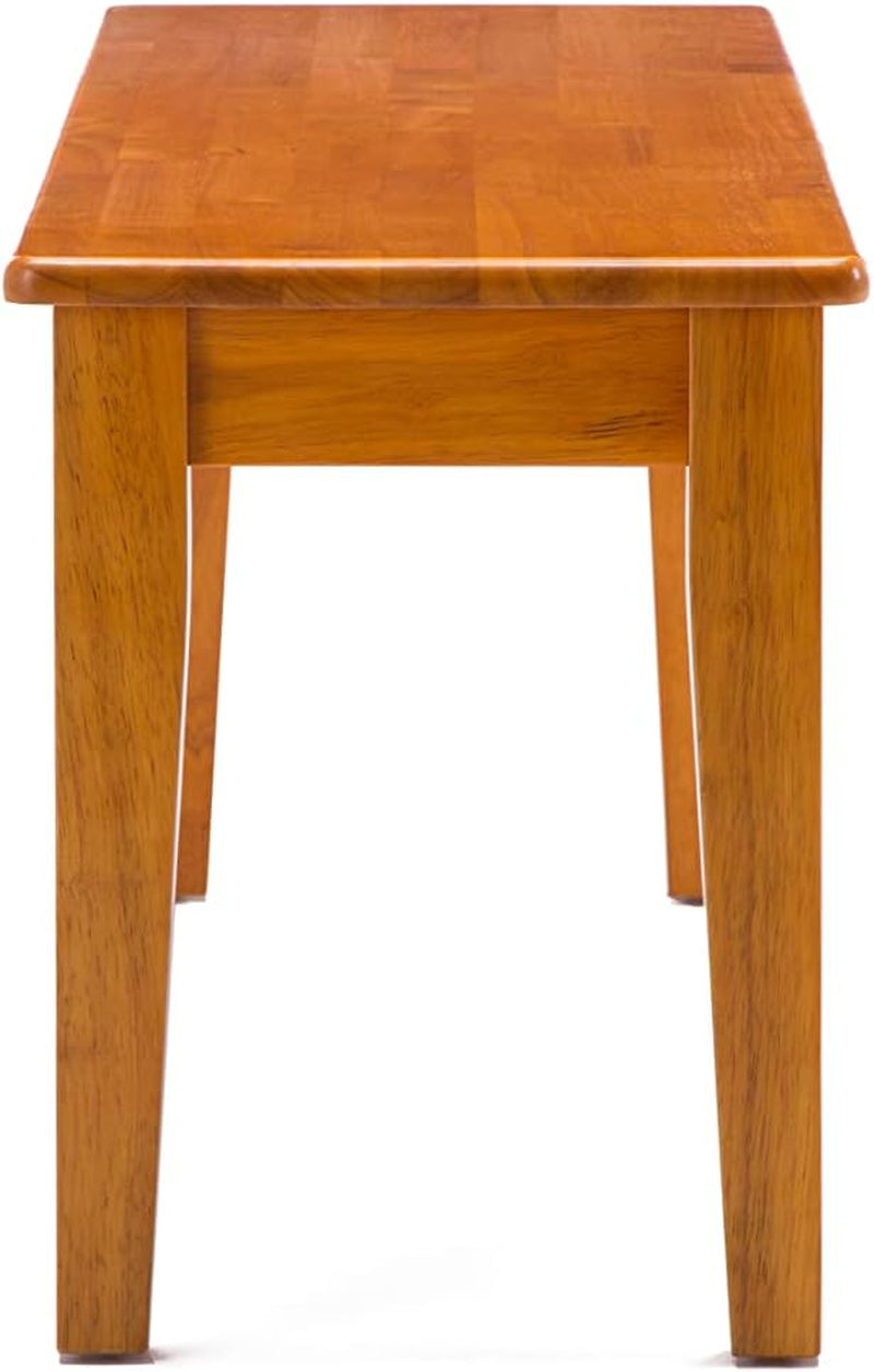 Shaker Bench, Oak 15 X 44 X 18
