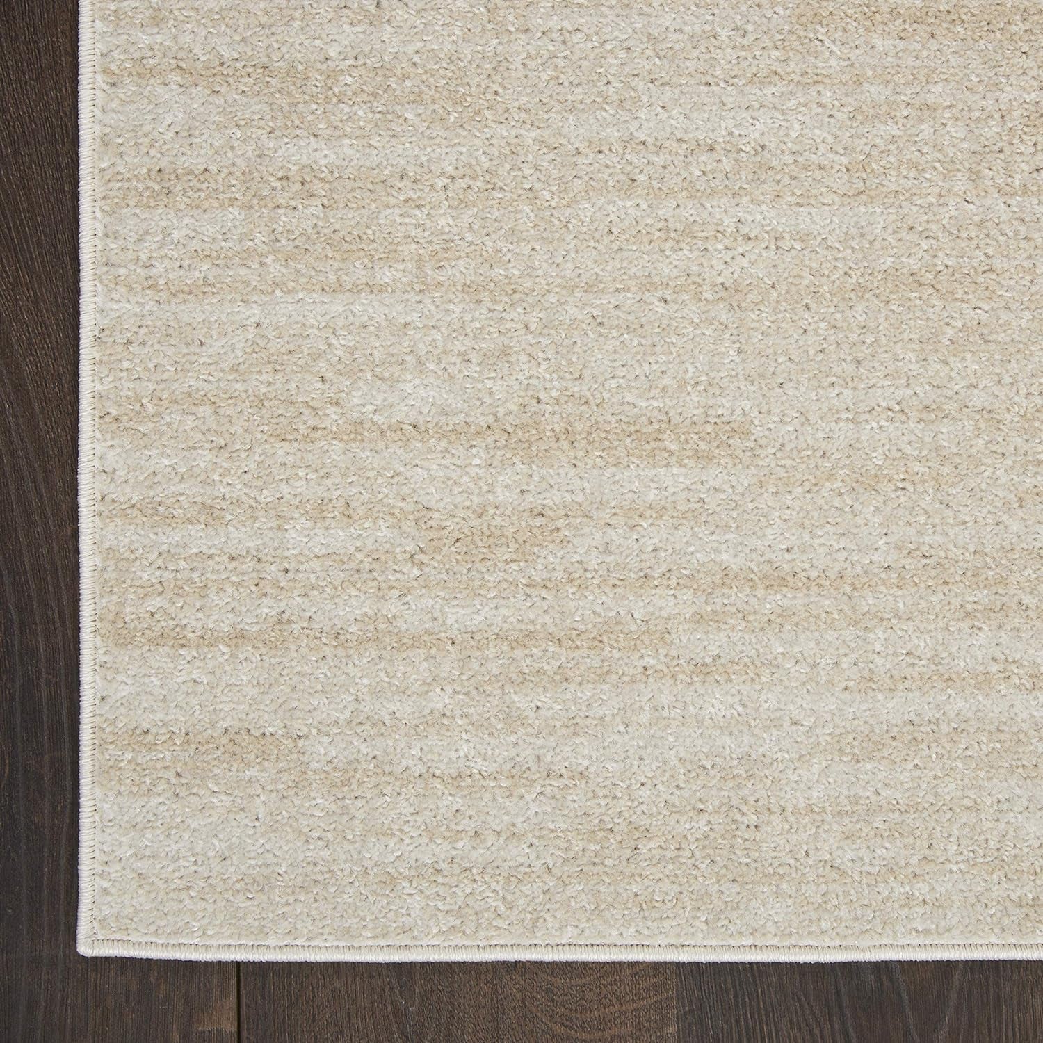 Home Essentials Indoor/Outdoor Ivory Beige 6' X 9' Area Rug, Easy Cleaning, Non Shedding, Bed Room, Living Room, Dining Room, Backyard, Deck, Patio (6X9)