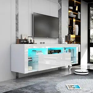 63 in Floating TV Stand Wall Mounted, view 2