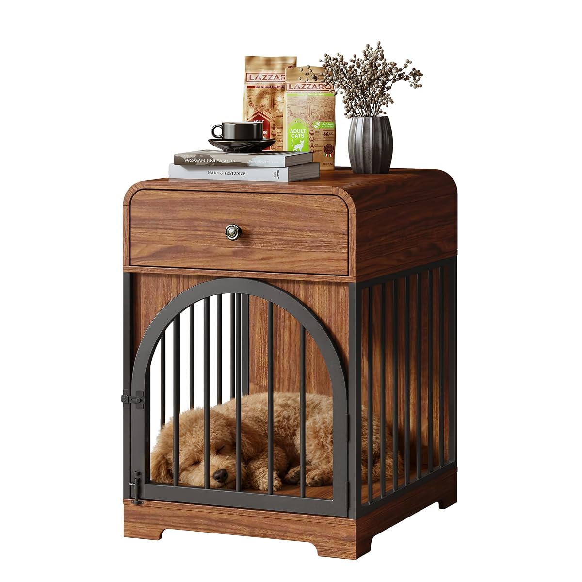 Dog Crate Furniture, Kennel Indoor for Small Breed