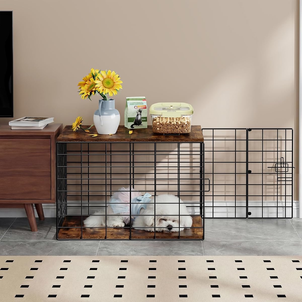 24 Inch Small Dog Crate Furniture