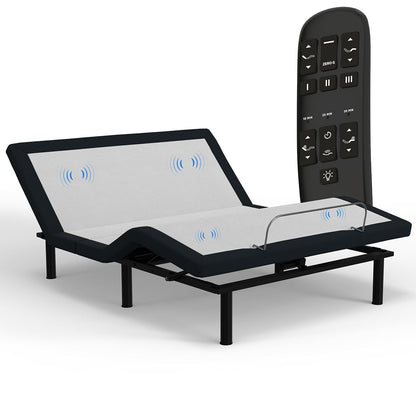 Zero Gravity Bed with Massage, Lights, and Remote