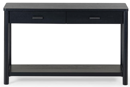 SAFAVIEH Couture Collection Jaylessa Black 2-Drawer Console Table