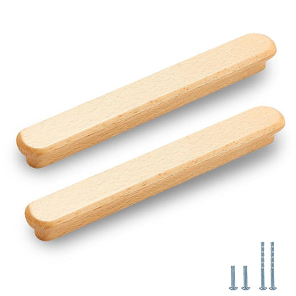 Log Wood-3.78 in 2 pcs Wood Drawer Knobs Pulls Handles Kitchen Cabinets Furniture Dresser Wardrobe Cupboard Drawer Knobs Pulls Handle