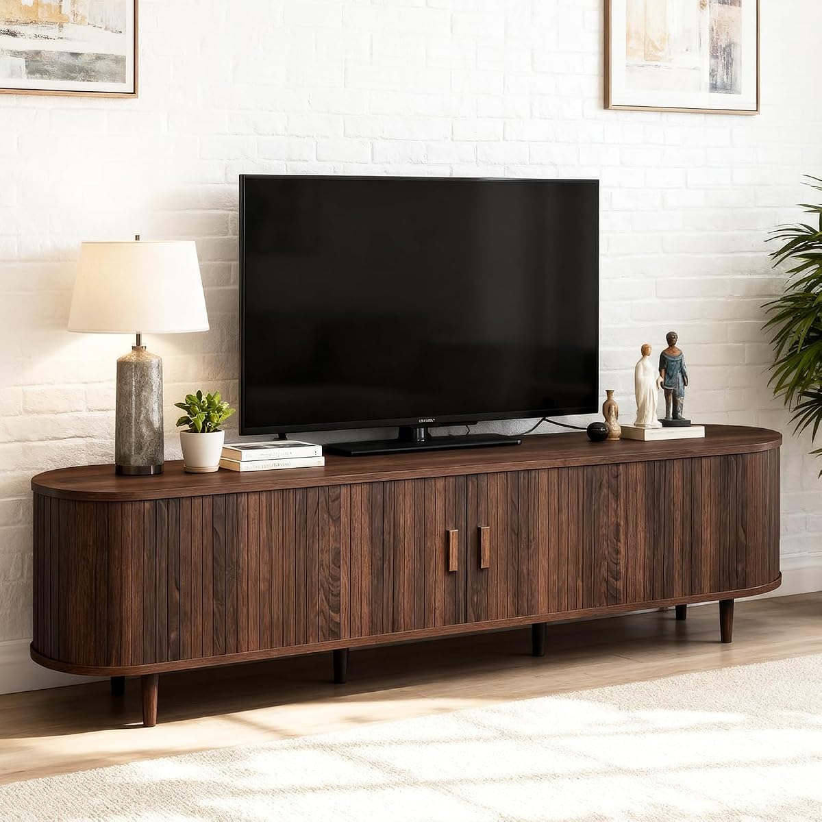 70" Mid Century Modern TV Stand