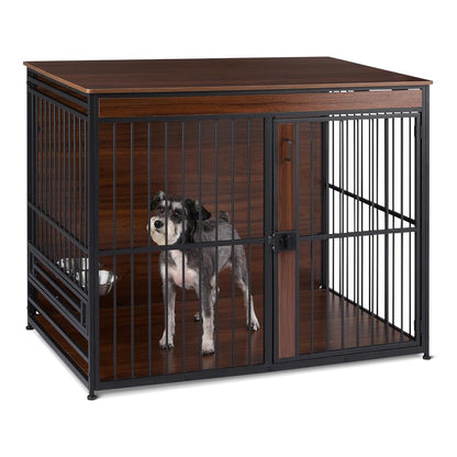 Furniture Style Dog Crate, 48 Inches