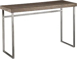 Nolan Console Table in Weathered Burnt Oak