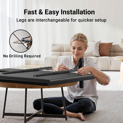 Universal TV Stand Mount for 22-70 Inch Tvs, Height Adjustable Table Top TV Stand, Great Load-Bearing Replacement TV Legs with Tempered Glass Holds up to 110Lbs, Max VESA 800 X 600Mm