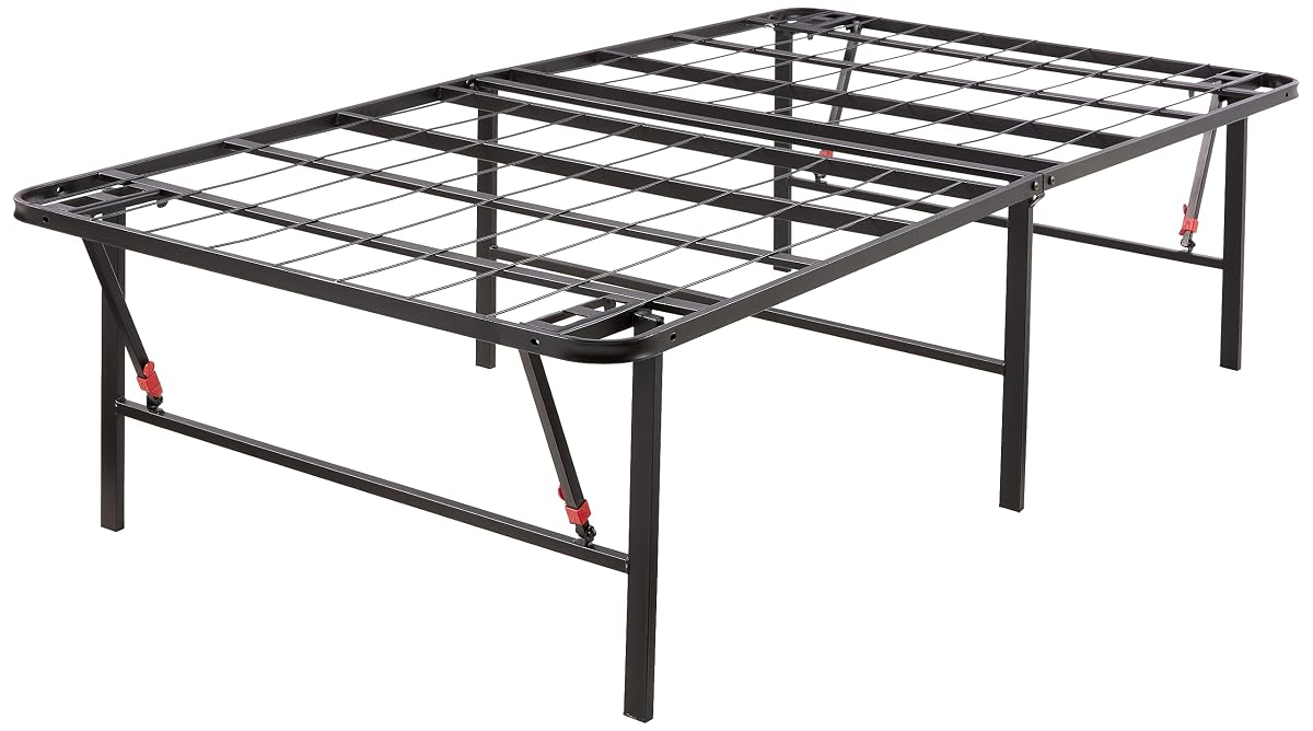 Foldable Metal Platform Bed Frame