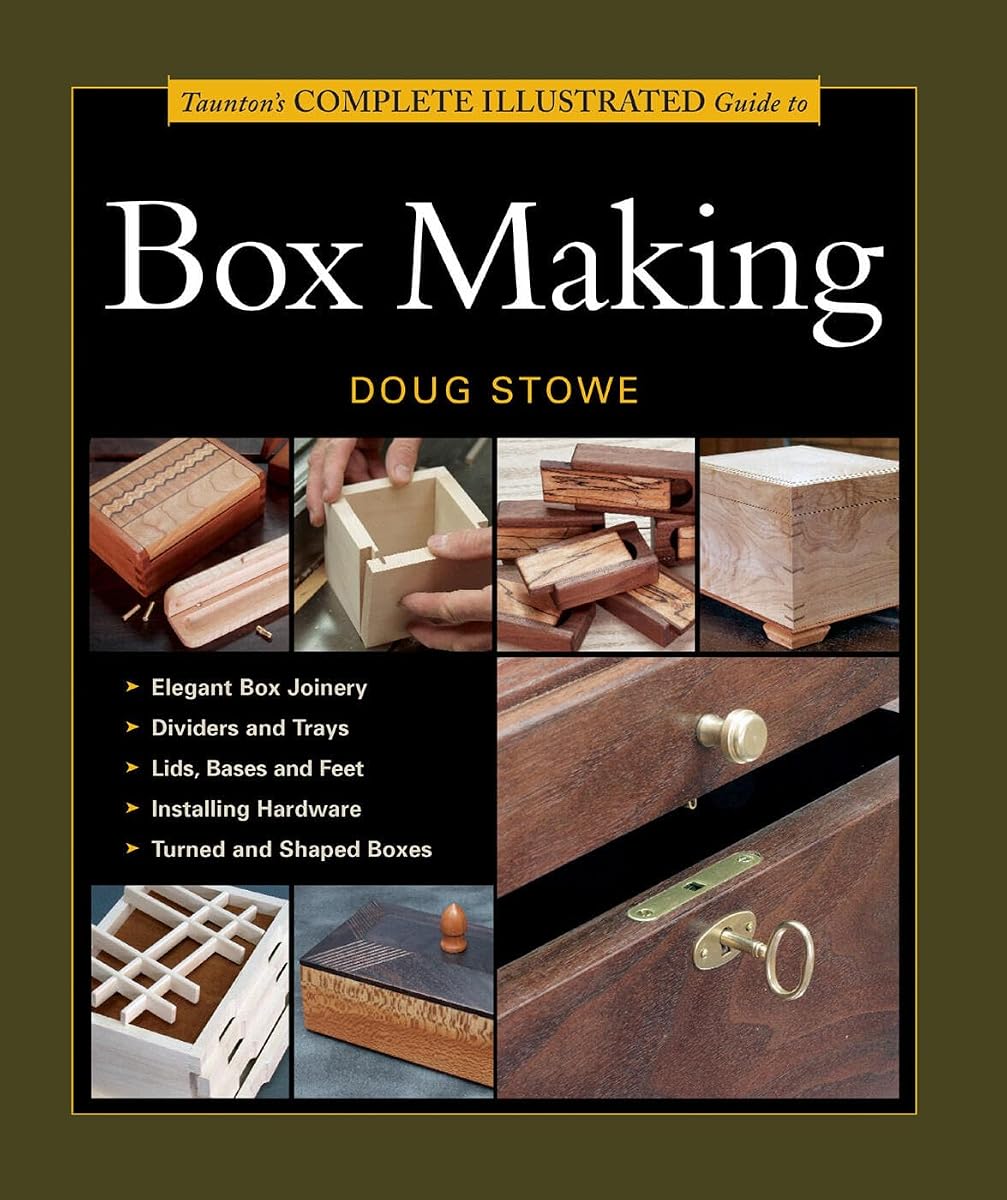 Complete illustrated guide to box making woodworking book