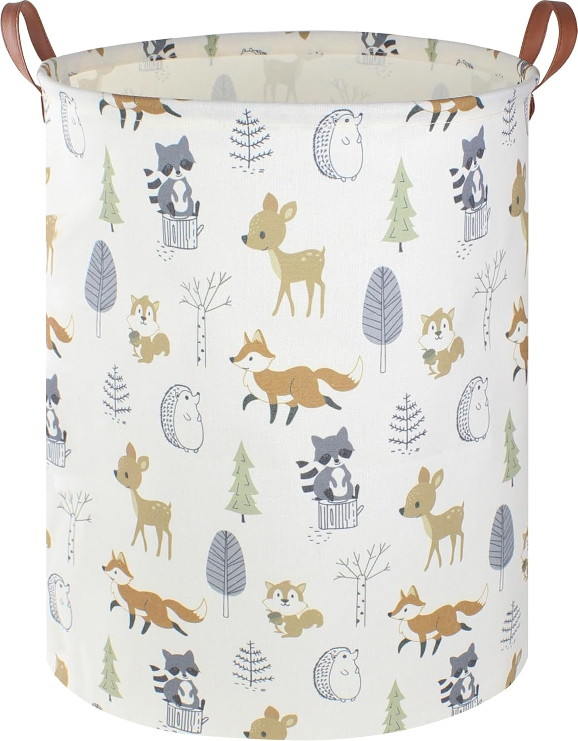 Laundry Hamper, Laundry Basket, Waterproof Storage Bin for Bedroom, Clothes Organizer Basket, Books Box, Room Decor(Animal)