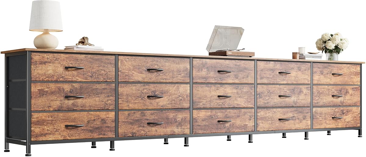 94.5 Inch Extra Long Dresser for Bedroom, Large Dresser for Closet