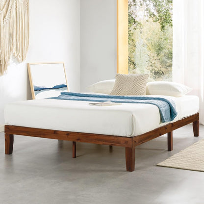 Naturalista Classic Espresso Solid Wood Platform Bed