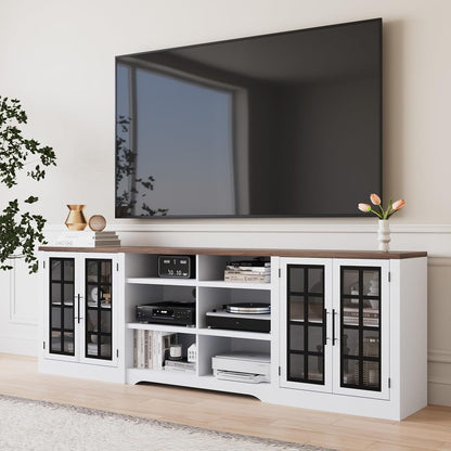 Farmhouse TV Stand for TVs up to 100"