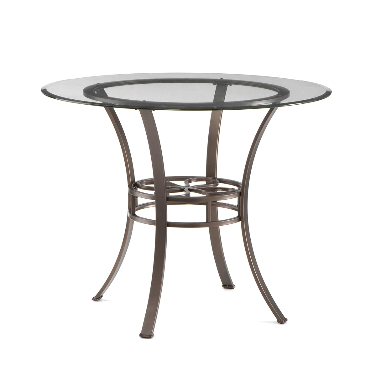 Lucianna Dining Table - Transitional Design, Brown Finish - Ideal for Dining Room, Kitchen (DN1490A)