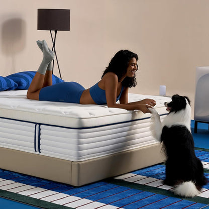 Full Size Mattress 12 Inch with Zoned Support, Medium Feel, Reinforced Edge Coils & Pressure-Relief Foam, Fiberglass-Free, CertiPUR-US Certified (12 Inch, Full (U.S. Standard))