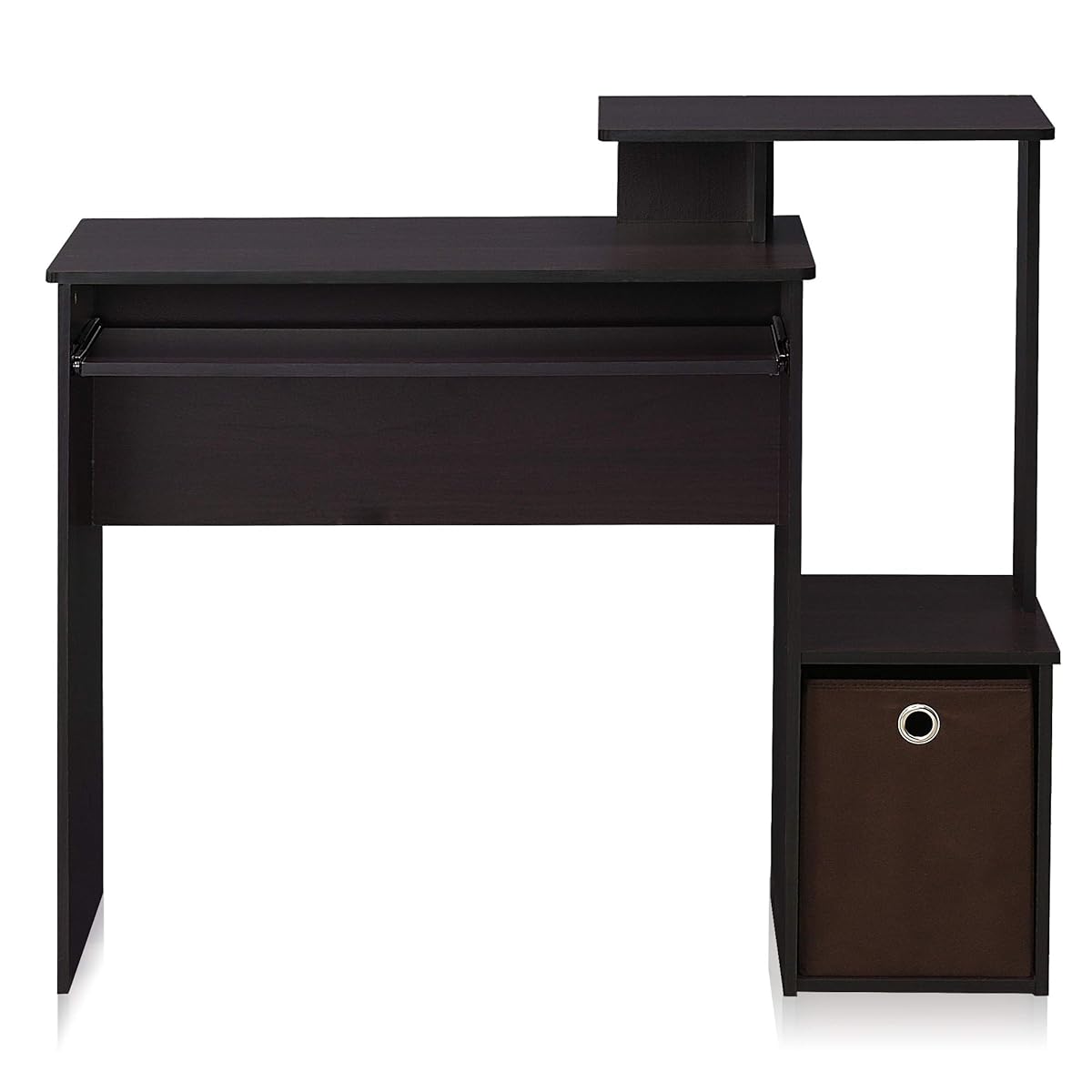 Econ Multipurpose Home Office Computer Writing Desk, regular, Dark Walnut