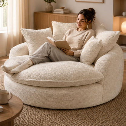 Oversized Round Lounge Chair Indoor