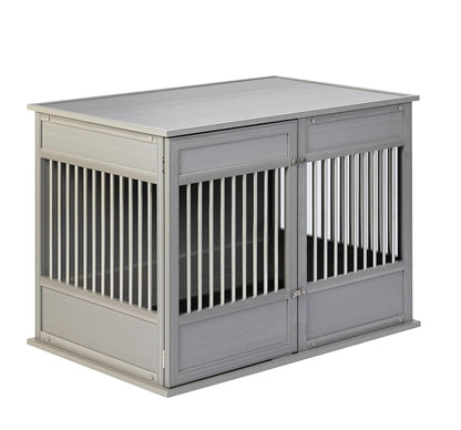 New Age Pet ECOFLEX Horizon Dog Crate & End Table