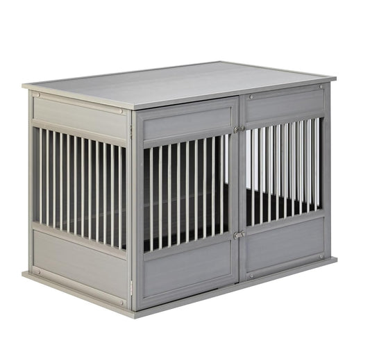 New Age Pet ECOFLEX Horizon Dog Crate & End Table