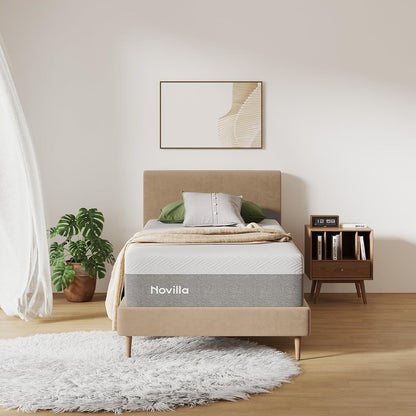 Bliss Twin Mattress, 10 Inch Gel Memory Foam Twin Mattress in a Box