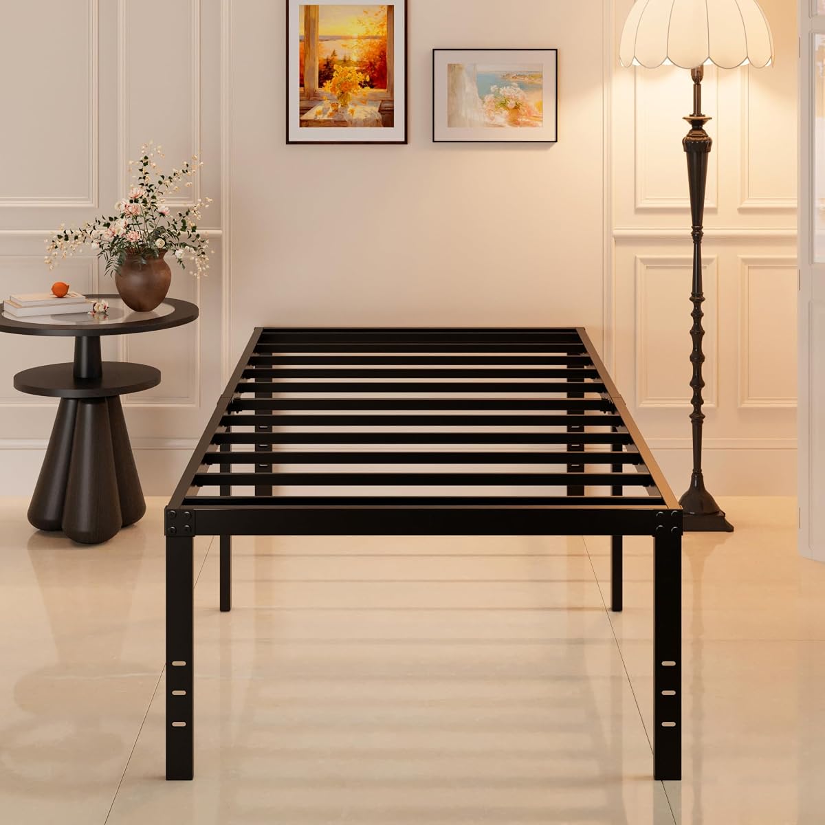 Heavy Duty Metal Twin Bed Frame