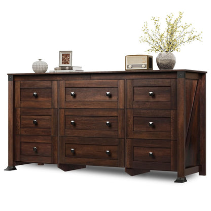 Brown Dresser for Bedroom