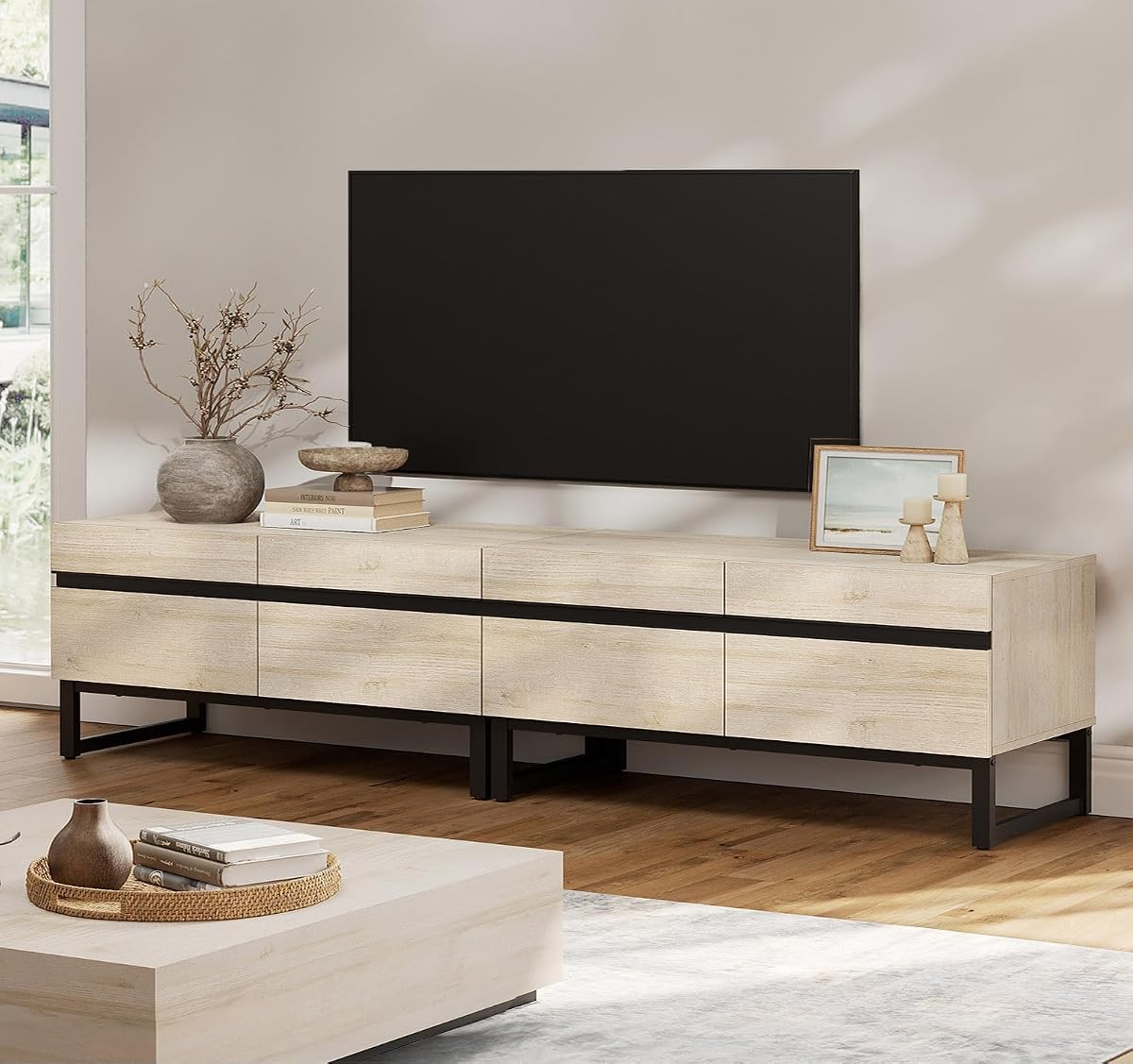 Modern TV Stand for 50-75 Inch TVs
