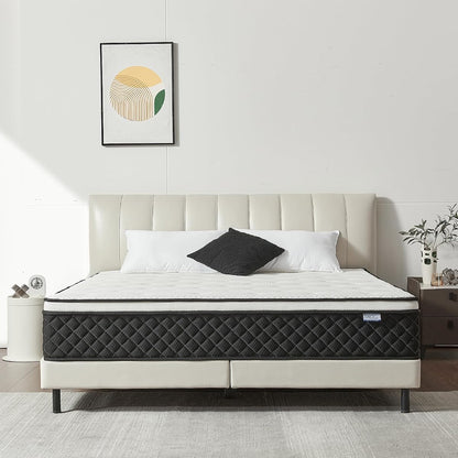 Full Size Mattress, 12 Inch Full Mattress in a Box, Pocket Spring