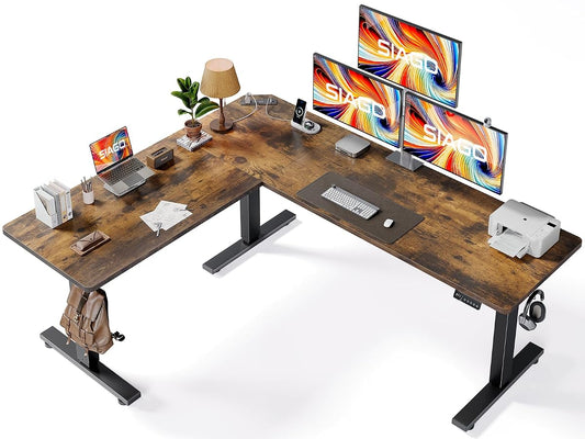 L-Shaped Standing Desk