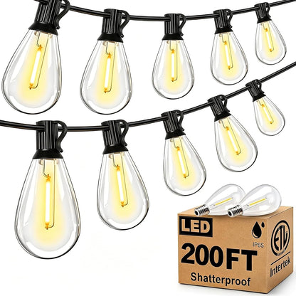 200FT Outdoor String Lights