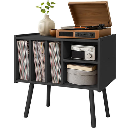 Montex Record Player Stand with Vinyl Storage