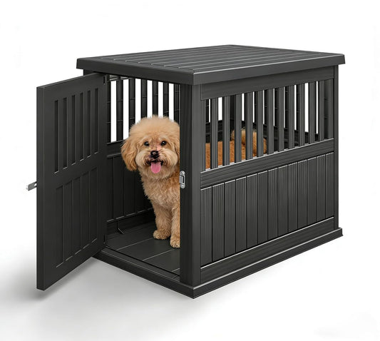 Dog House 30-Inch Dog Crate Furniture, Heavy Duty Dog Crate for Small Dog