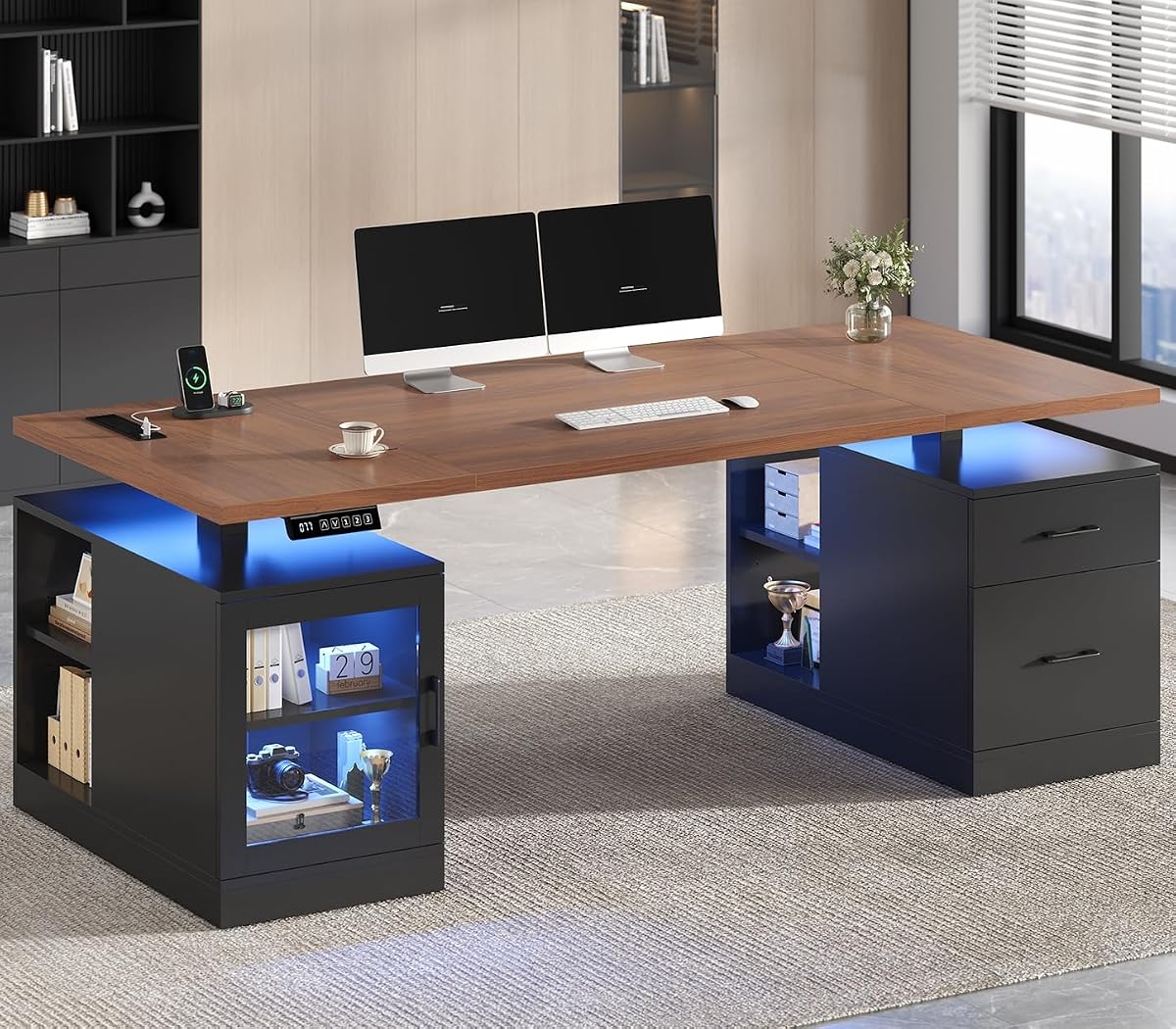 71 in Executive Standing Desk