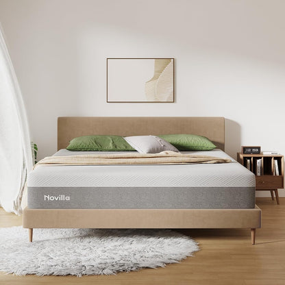 Bliss King Size Mattress, 12 Inch Gel Memory Foam King Mattress