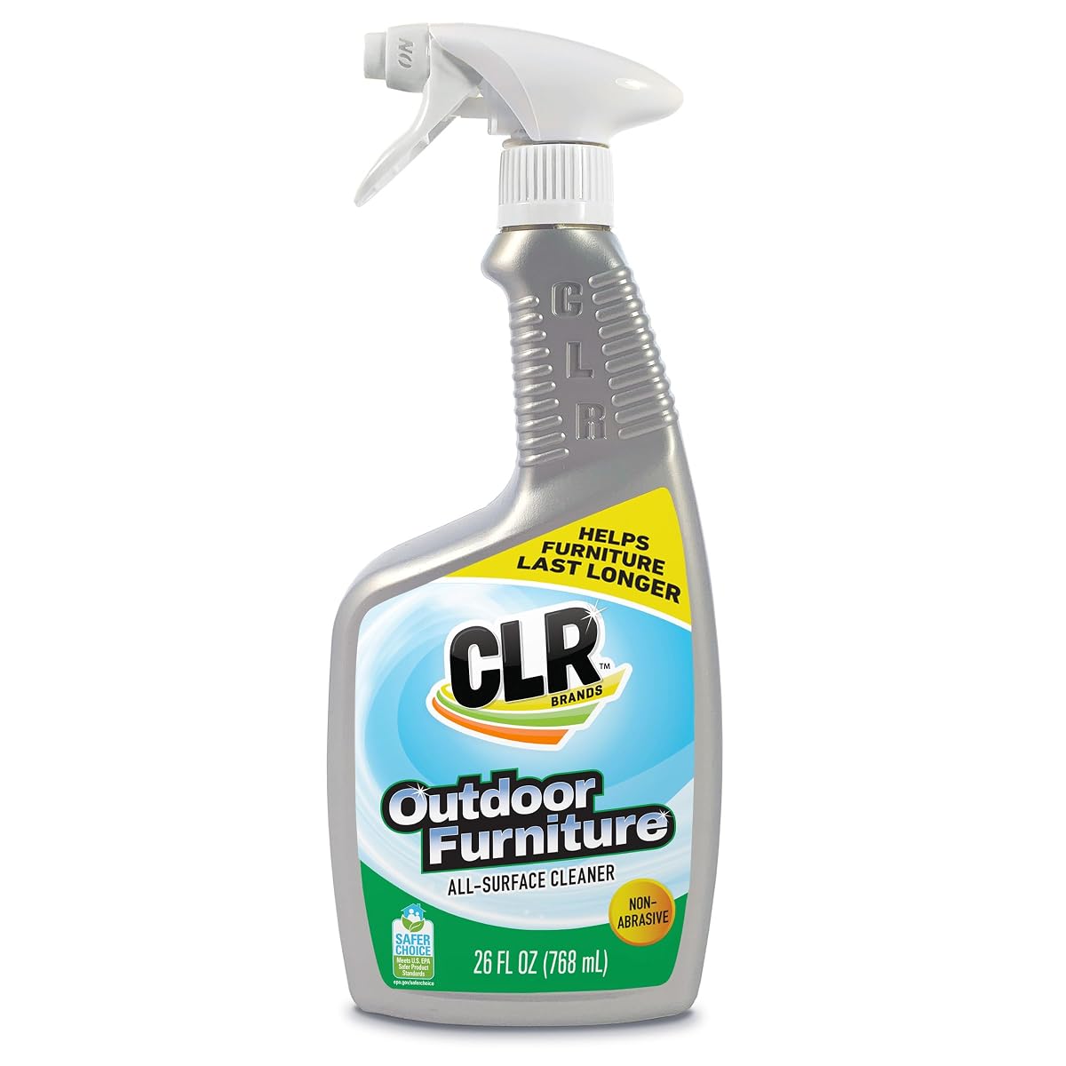 Brands Outdoor Furniture Cleaner, 26 oz. Spray Bottle, Cleans Outdoor Surfaces, Remove Dirt and Grime from Fabric, Wood, Wicker, PVC, Plastic and More
