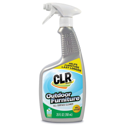 Brands Outdoor Furniture Cleaner, 26 oz. Spray Bottle, Cleans Outdoor Surfaces, Remove Dirt and Grime from Fabric, Wood, Wicker, PVC, Plastic and More