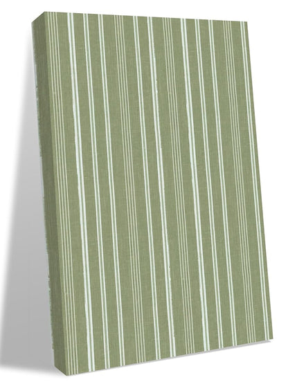 NuYeBiofx Modern Minimalist Stripe Canvas Wall Art Prints,48"x32" Framed Picture Artwork Abstract Geometric Line on Sage Green Printed Canvas Oil Painting for Living Room Bedroom Office,Ready to Hang